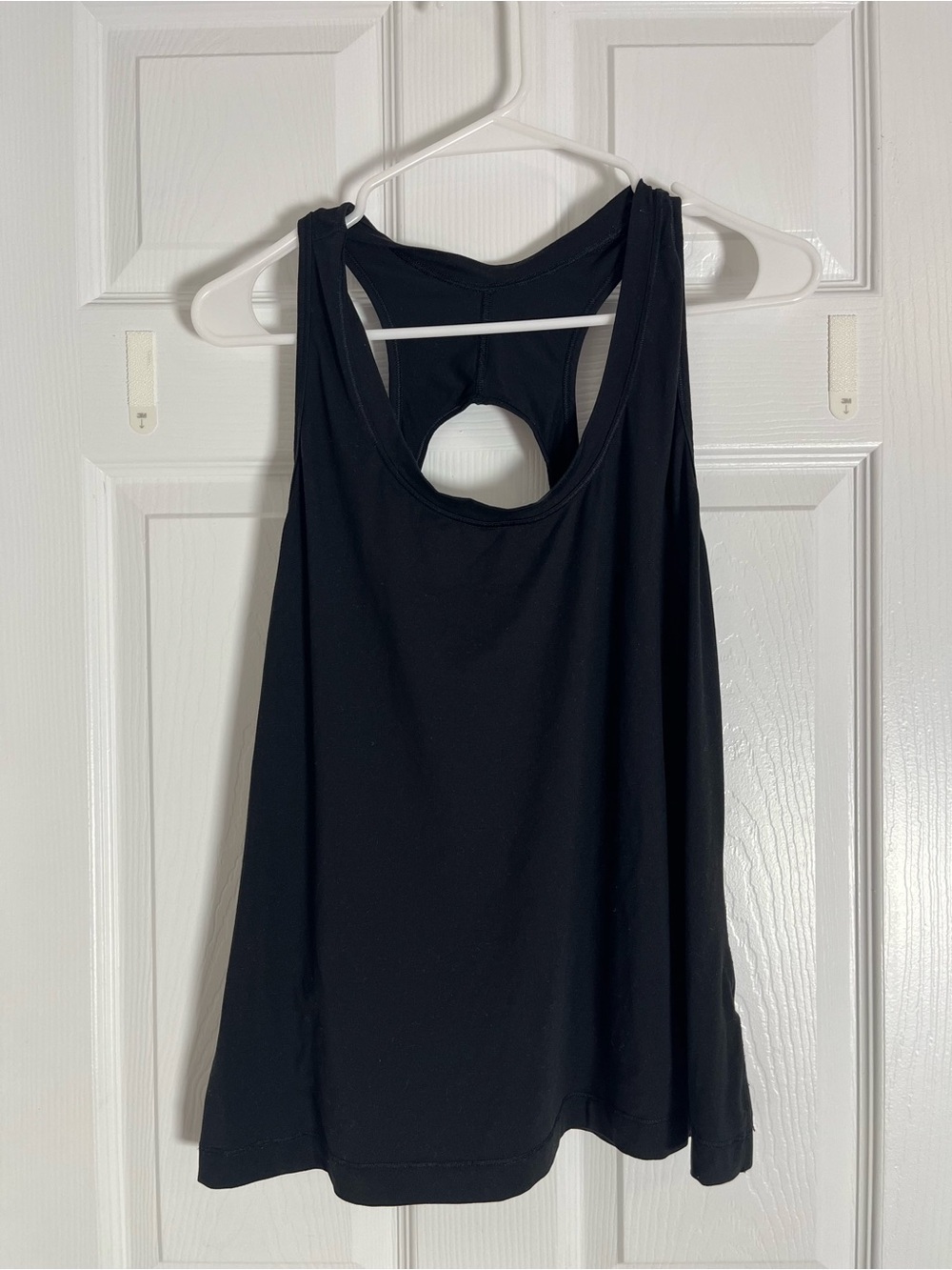 Athleta 1X Black Sleeveless Racerback Tank